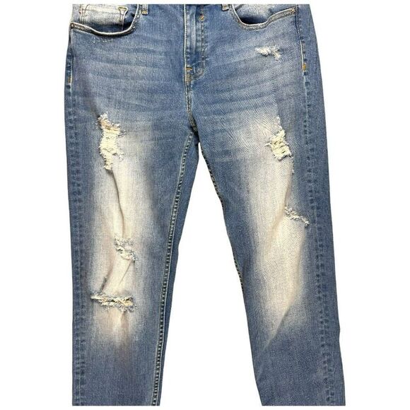 ❌❌NOT FOR SALE Vigoss Tomboy Thompson Distressed Denim Jeans Sz 29 - Picture 3 of 12